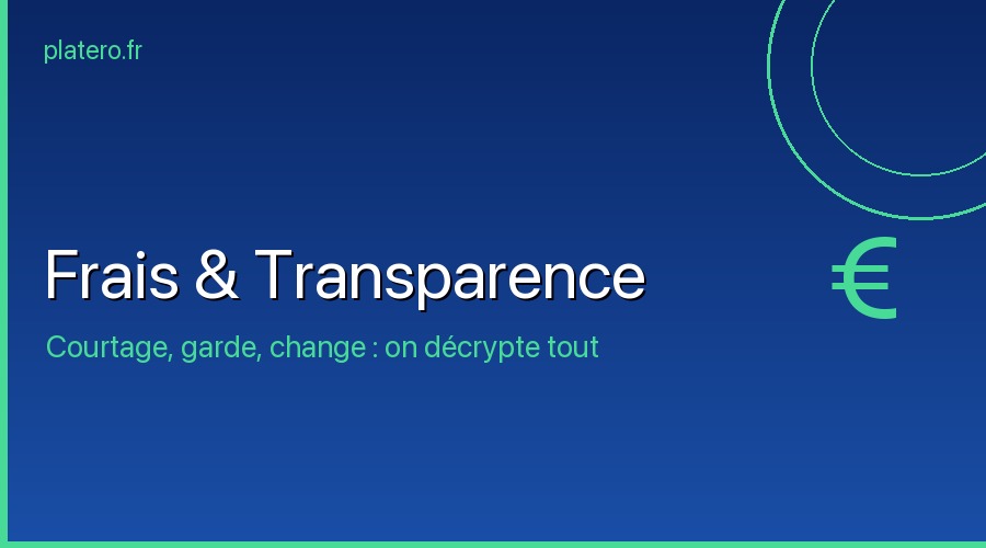 Analyse des frais de courtage