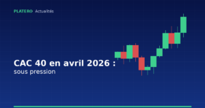 CAC 40 en avril 2026 : sous pression, mais pas pour les mêmes raisons
