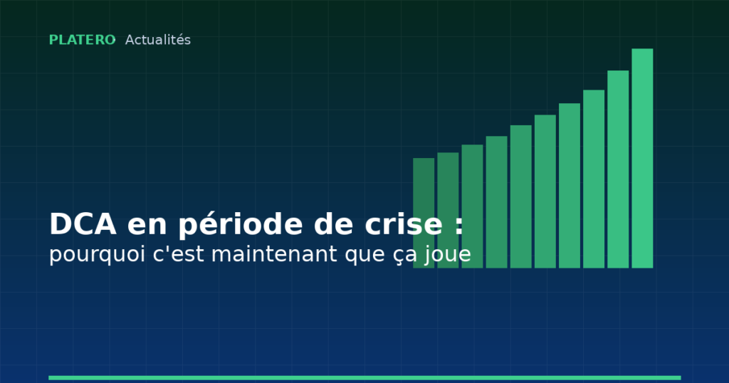 DCA en période de crise : pourquoi c&rsquo;est maintenant que ça joue